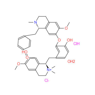 中文名称：氯化筒箭毒碱五水合物 英文名称：Tubocurarine Chloride Pentahydrate CAS：6989-98-6
