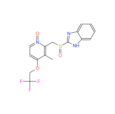 CAS：213476-12-1，中文名称：兰索拉唑N-氧化物， 英文名称：LansoprazoleImpurity-N-Oxide 