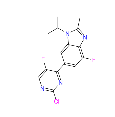 CAS：1231930-42-9，-(2-氯-5-氟-嘧啶-4-基)-4-氟-1-异丙基-2-甲基-1H-苯并咪唑 