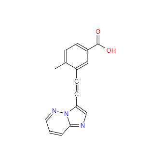 CAS：1300690-48-5，3-(2-咪唑[1,2-B]吡嗪-3-基乙炔基)-4-甲基苯甲酸 