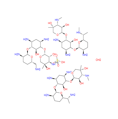 CAS： 1405-41-0， 硫酸庆大霉素 