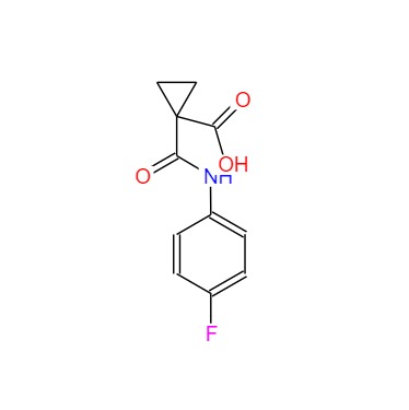 CAS：849217-48-7，1-(4-氟苯基氨基甲酰基)环丙烷羧酸 