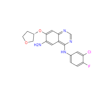 CAS：314771-76-1，N4-(3-氯-4-氟苯基)-7-[[(3S)-四氢-3-呋喃基]氧基]-4,6-喹唑啉二胺