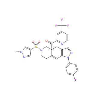 CAS：1496510-51-0，Relacorilant