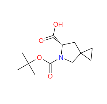 CAS：1129634-44-1，，(S)-5-(叔丁氧羰基)-5-氮杂螺[2.4]庚烷-6-羧酸 