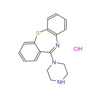 CAS：111974-74-4，11-(1-哌嗪基)-二苯并硫氮杂卓盐酸盐 