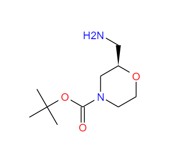 CAS：1174913-80-4，(R)-2-(氨基甲基)吗啉-4-羧酸叔丁酯 