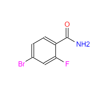 CAS：292621-45-5，4-溴-2-氟苯甲酰胺