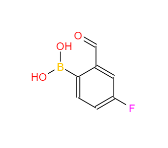 CAS：825644-26-6，4-氟-2-甲酰基苯硼酸 