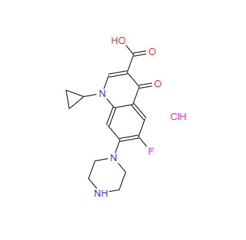 CAS：86483-48-9，环丙沙星盐酸盐