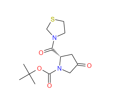 CAS：401564-36-1，(2S)-4-氧代-2-(3-噻唑烷基羰基)-1-吡咯烷羧酸叔丁酯 