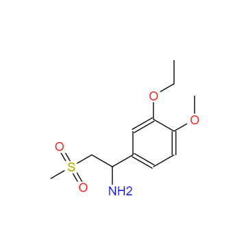 CAS：253168-94-4，1-（3-乙氧基-4-甲氧基苯基）-2-（甲磺酰基）乙胺 