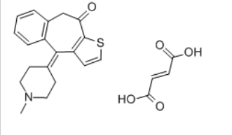 CAS：34580-14-8，富马酸酮替芬