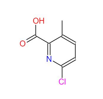 CAS：1201924-32-4，6-氯-3-甲基吡啶-2-甲酸