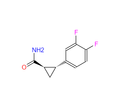 CAS：1006376-62-0，(1R,2R)-2-(3,4-二氟苯基)环丙烷甲酰胺