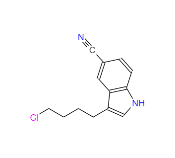 CAS：143612-79-7，3-(4-氯代丁基)-5-氰基吲哚 