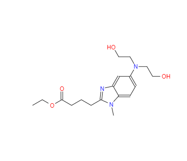 CAS：3543-74-6，4-(5-(双(2-羟乙基)氨基)-1-甲基-1H-苯并[d]咪唑-2-基)丁酸乙酯