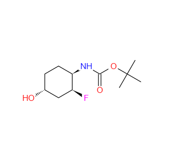 CAS：1788041-38-2，N-[(1S,2R,4S)-rel-2-氟-4-羟基环己基]氨基甲酸叔丁酯