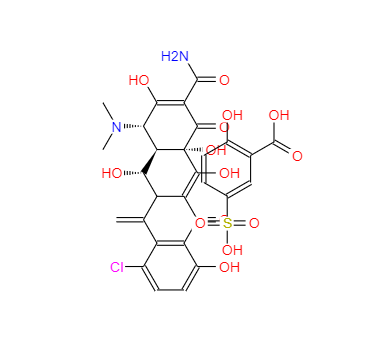 CAS：73816-42-9，甲氯环素磺基水杨酸盐 