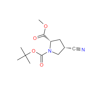 CAS：487048-28-2，顺式-N-BOC-4-氰基-L-脯氨酸甲酯