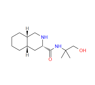 CAS：213135-54-7，(3s,4as,8as)-n-(1-羟基-2-甲基丙-2-基)十氢异喹啉-3-甲酰胺