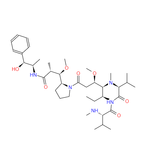 CAS： 474645-27-7，一甲基澳瑞他汀E， 英文名称： MMAE 