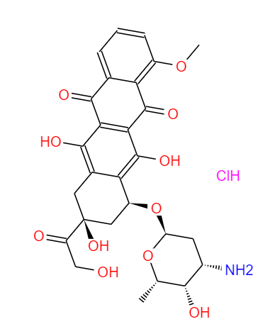 CAS：25316-40-9，盐酸多柔比星