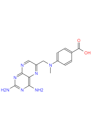 CAS：19741-14-1,4-[N-(2,4-二氨基-6-蝶啶甲基)-N-甲氨基]苯甲酸半盐酸盐N水