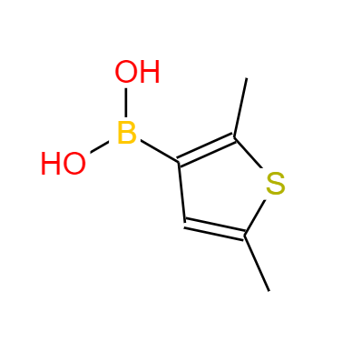 CAS：162607-23-0,中文名称：2,5-二甲基噻吩-3-硼酸 英文名称：2,5-Dimethylthiophene-3-boronic acid 