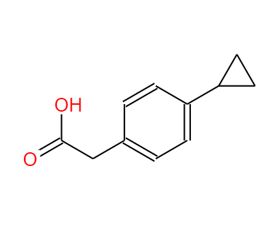 CAS:40641-90-5,中文名称:4-环丙基苯乙酸 英文名称:2-(4-Cyclopropylphenyl)aceticacid