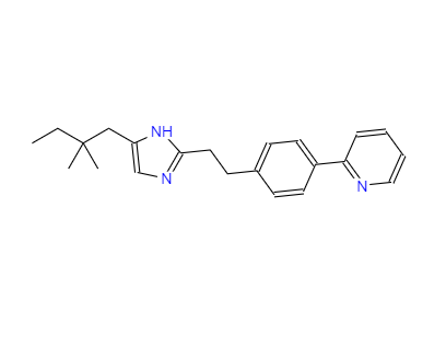 CAS：1021937-07-4,英文名称：bag-1 2-[4-[2-[5-(2,2-dimethylbutyl)-1H-imidazol-3-yl]ethyl]phenyl]pyridine 