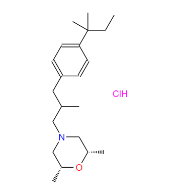 CAS：78613-38-4,中文名称：阿莫罗芬盐酸盐 