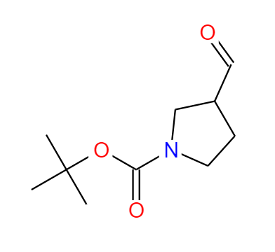 CAS：59379-02-1,中文名称：Boc-吡咯烷-3-甲醛 英文名称：1-Boc-3-pyrrolidinecarbaldehyde 
