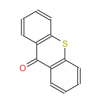  CAS：492-22-8,中文名称：9-噻吨酮 英文名称：Thioxanthen-9-one