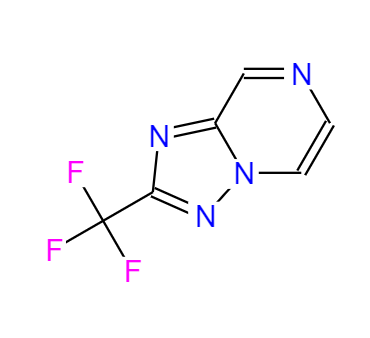  CAS：681249-56-9,英文名称：2-(Trifluoromethyl)-[1,2,4]triazolo[1,5-a]pyrazine