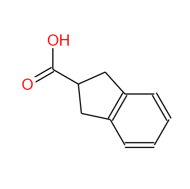 CAS：25177-85-9,中文名称：2-茚羧酸 英文名称：Indan-2-carboxylic acid 