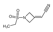 CAS：1187595-85-2,中文名称：2-[1-(乙基磺酰基)-3-氮杂环丁亚基]乙腈 