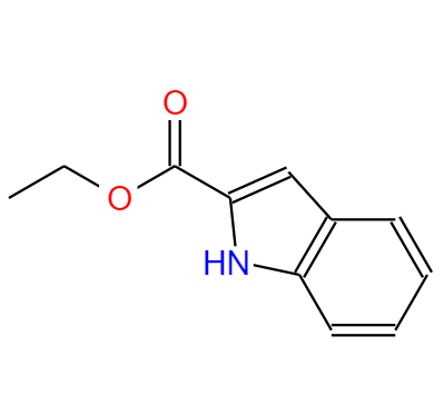 CAS：3770-50-1,中文名称：吲哚-2-甲酸乙酯 英文名称：Ethyl indole-2-carboxylate 