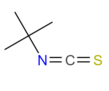  CAS：590-42-1,中文名称：叔丁基异硫酸酯 英文名称：TERT-BUTYL ISOTHIOCYANATE