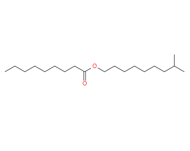CAS：109-32-0,中文名称：8-甲基壬醇壬酸酯 英文名称：8-Methylnonylnonanoate 