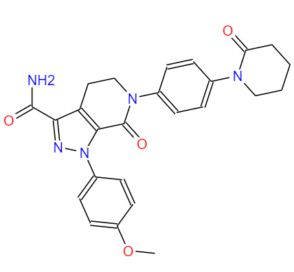 CAS：503612-47-3,中文名称：阿哌沙班 英文名称：Apixaban 