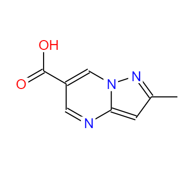 CAS：739364-95-5,中文名称：2-甲基-吡唑并[1,5-A]嘧啶-6-羧酸英文名称：2-Methylpyrazolo[1,5-a]pyriMidine-6-carboxylic acid 