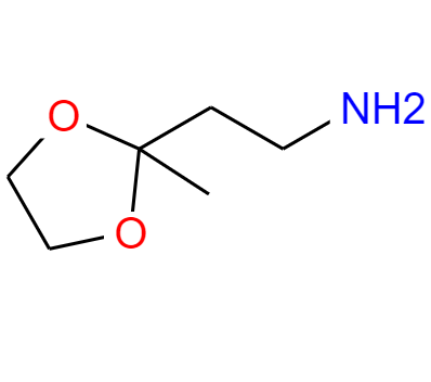 CAS：62240-37-3 ,中文名称：2-Methyl-1,3-dioxolane-2-ethanamine 