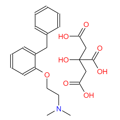 CAS：1176-08-5,中文名称：柠檬酸苯托沙敏 英文名称：PhenyltoloxaMine Citrate 