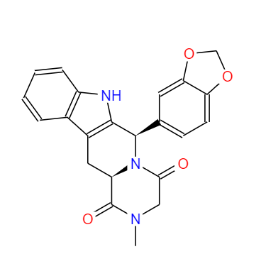 CAS： 171596-29-5,中文名称： 他达拉非 英文名称： Tadalafil 
