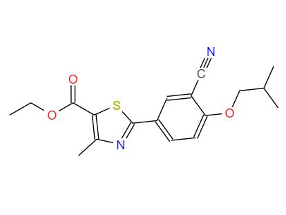  CAS：160844-75-7,英文名称：Ethyl2-(3-cyano-4-isobutoxyphenyl)-4-methyl-5-thiazolecarboxylate