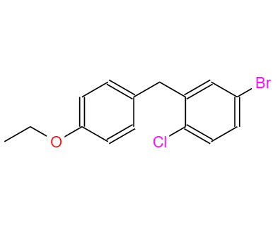 CAS： 461432-23-5,中文名称： 5-溴-2-氯-4’-乙氧基二苯甲烷 英文名称： 5-bromo-2-chloro-4’-ethoxydiphenylmethane 