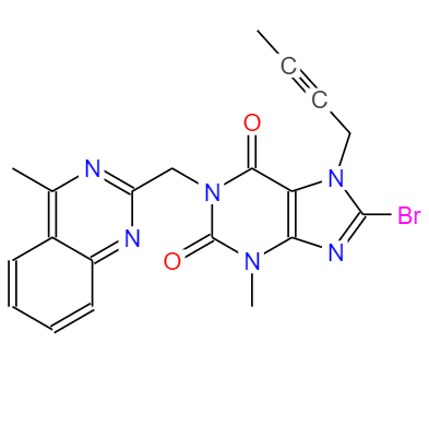  CAS：853029-57-9，英文名称：1-[(4-Methylquinazolin-2-yl)Methyl]-3-Methyl-7-(2-butyn-1-yl)-8-broMoxanthine