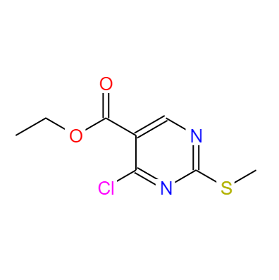 CAS:5909-24-0,中文名称:4-氯-2-甲硫基嘧啶-5-羧酸乙酯 英文名称:Ethyl-4-chloro-2-methylthio-5-pyrimidine-carboxylate