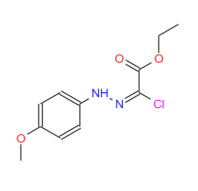  CAS：27143-07-3,中文名称：[(4-甲氧基苯基)肼基]氯乙酸乙酯 英文名称：Ethyl chloro[(4-Methoxyphenyl)hydrazono]acetate